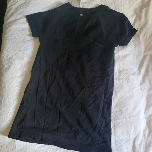 ATHLETA Momentum Seamless Heather Tee Black - XS - Picture 5 of 5